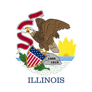 Illinois flag icon